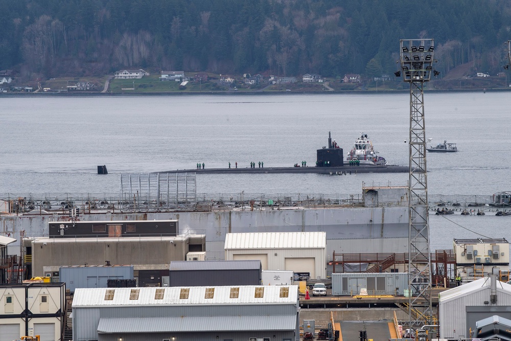 USS Topeka Homeport Change