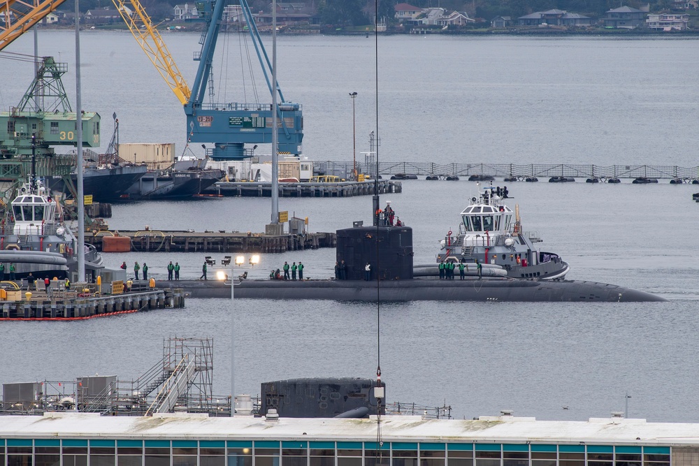 USS Topeka Homeport Change