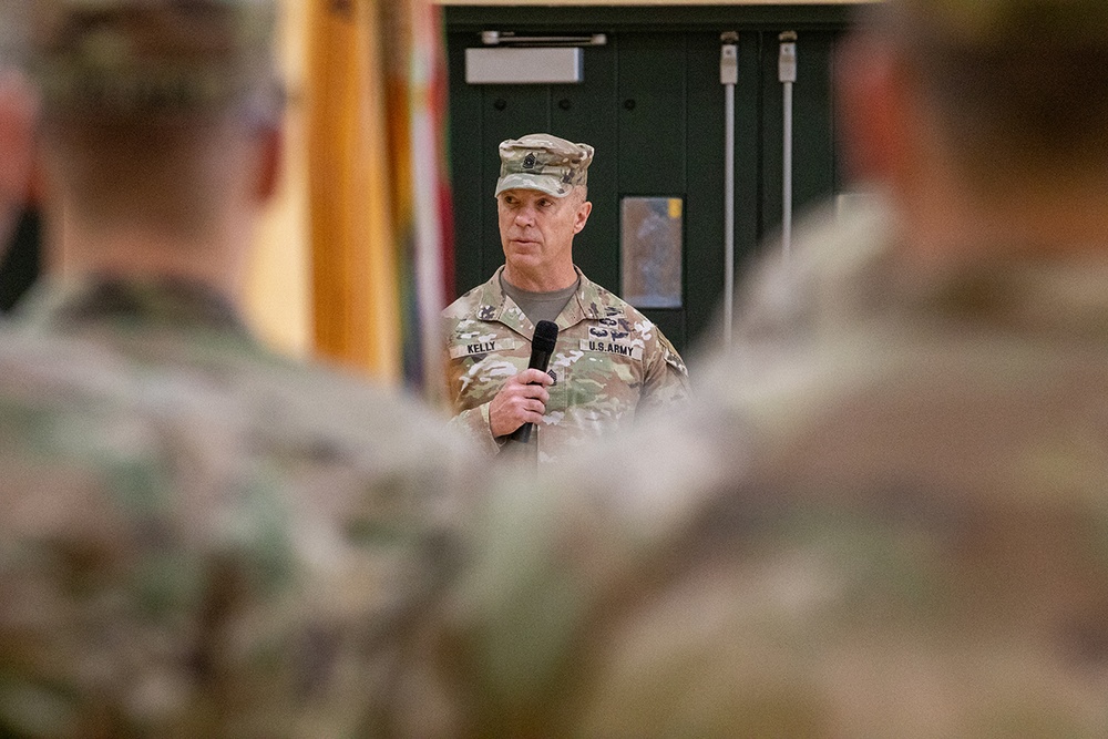 ILLINOIS ARMY NATIONAL GUARD’S 33RD IBCT HOLDS CHANGE OF RESPONSIBILITY