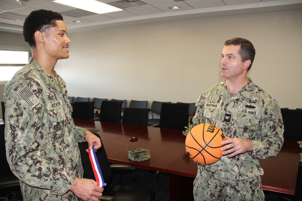 NAVFAC MIDLANT Seabee represents Navy in 2024 Armed Forces Basketball Championship