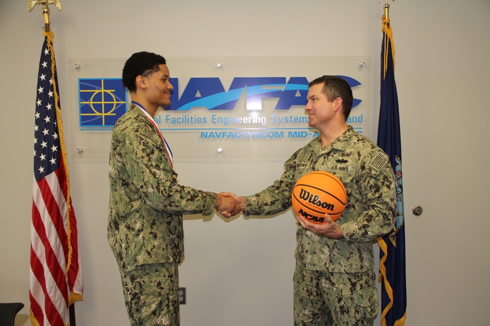 NAVFAC MIDLANT Seabee represents Navy in 2024 Armed Forces Basketball Championship