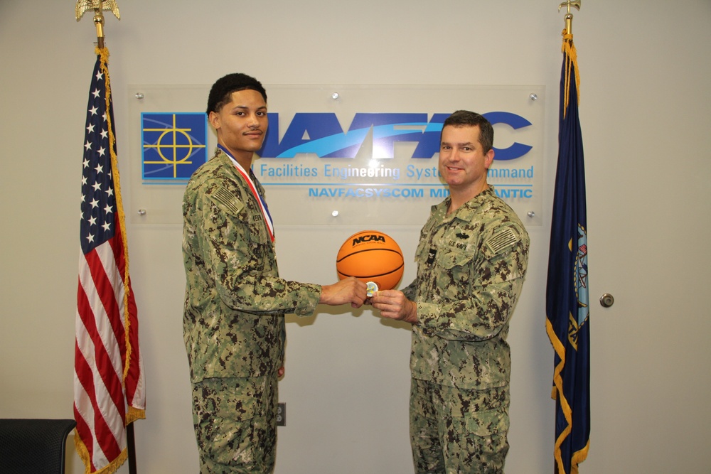 NAVFAC MIDLANT Seabee represents Navy in 2024 Armed Forces Basketball Championship