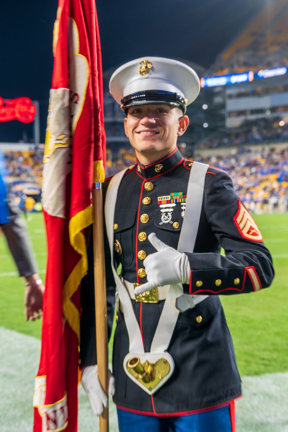 UPenn Football | Military Appreciation Color Guard