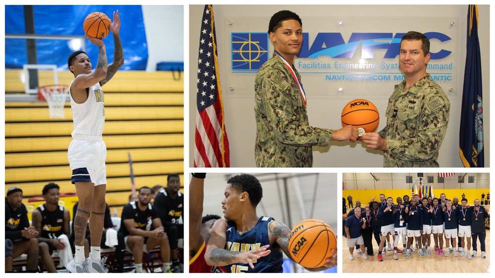 NAVFAC MIDLANT Seabee represents Navy in 2024 Armed Forces Basketball Championship