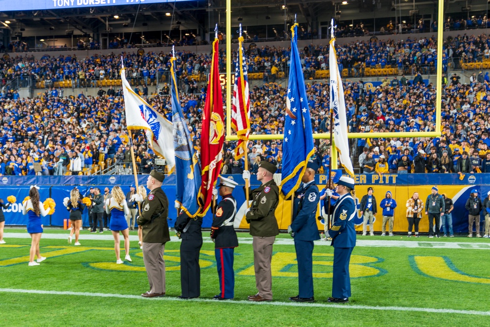 UPenn Football | Military Appreciation Color Guard