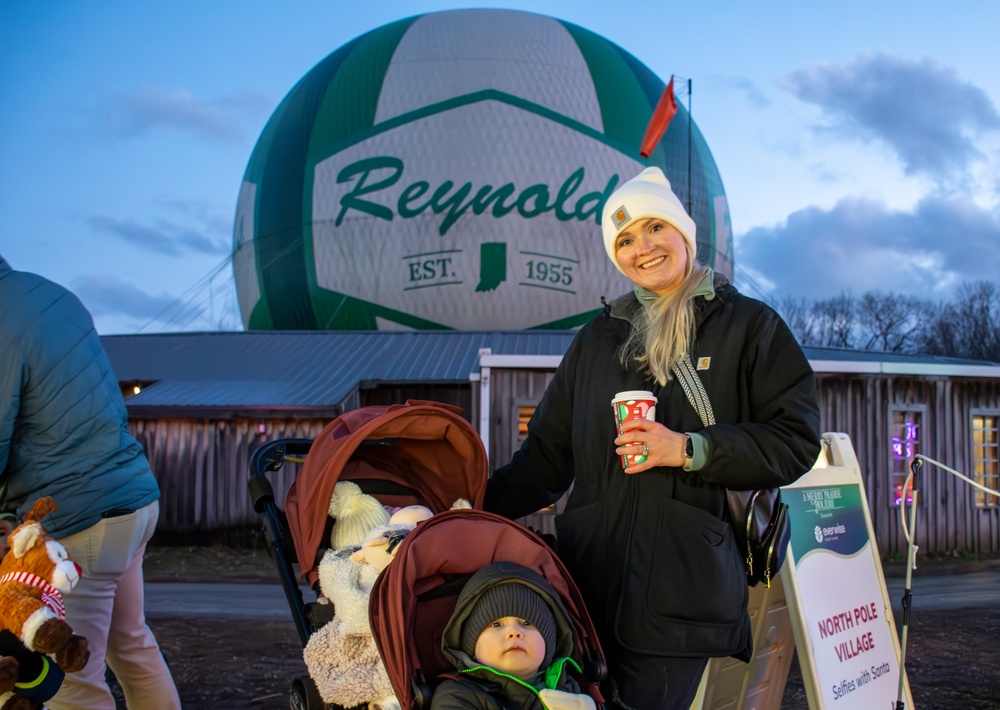 Indiana National Guard families attend Merry Prairie Holiday to celebrate the holidays