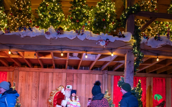 Indiana National Guard families attend Merry Prairie Holiday to celebrate the holidays