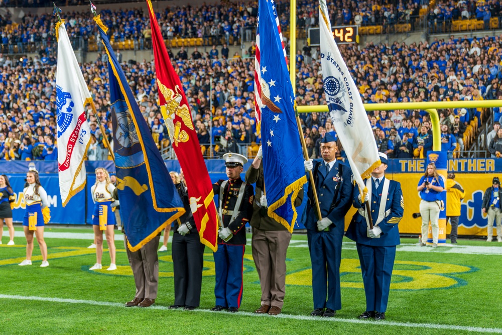 UPenn Football | Military Appreciation Color Guard