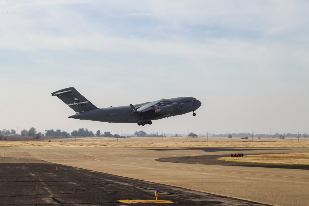 Steel Knight 24: MWSS-373 Marines depart Beale AFB