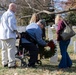 Relatives of First Military Burial at ANC Visit Gravesite