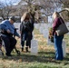 Relatives of First Military Burial at ANC Visit Gravesite