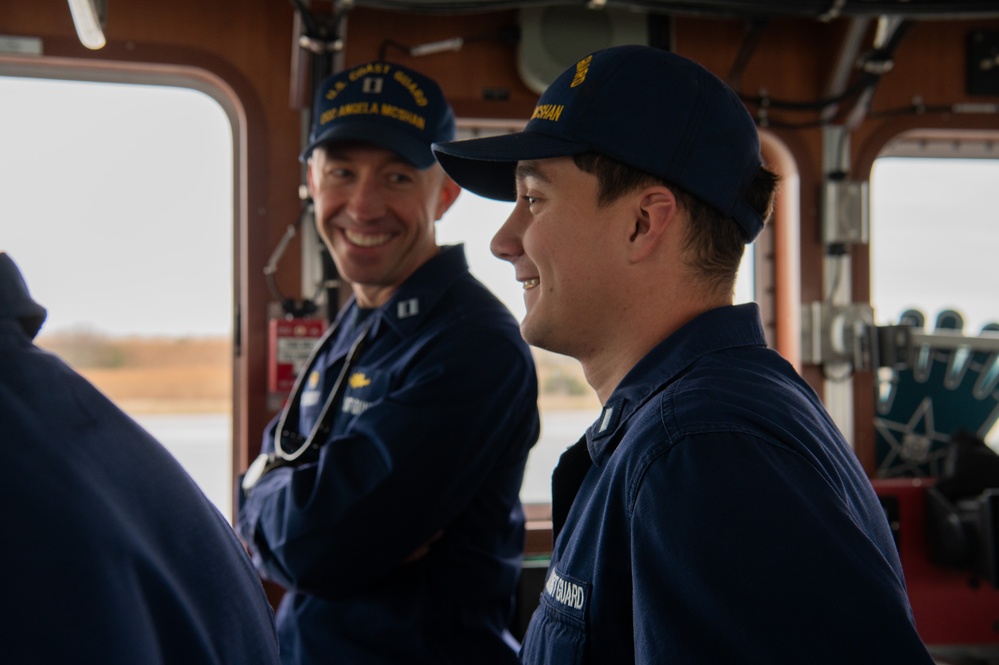 U.S. Coast Guard Cutter Angela McShan Conducts Living Marine Resource Law Enforcement Patrol