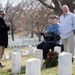 Relatives of First Military Burial at ANC Visit Gravesite