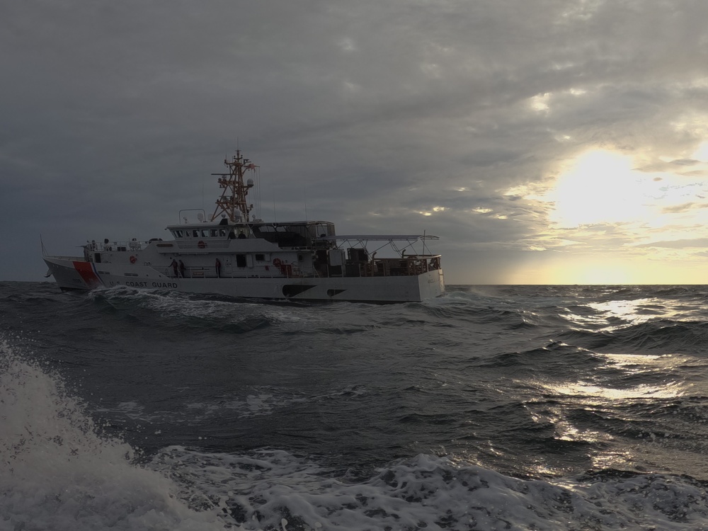 U.S. Coast Guard Cutter Angela McShan Conducts Living Marine Resource Law Enforcement Patrol