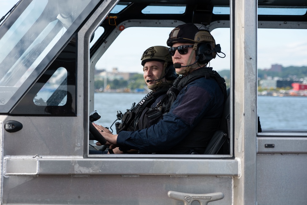 Coast Guard MSST Units Conduct First Annual Roundup for Tactical Training in New York Harbor