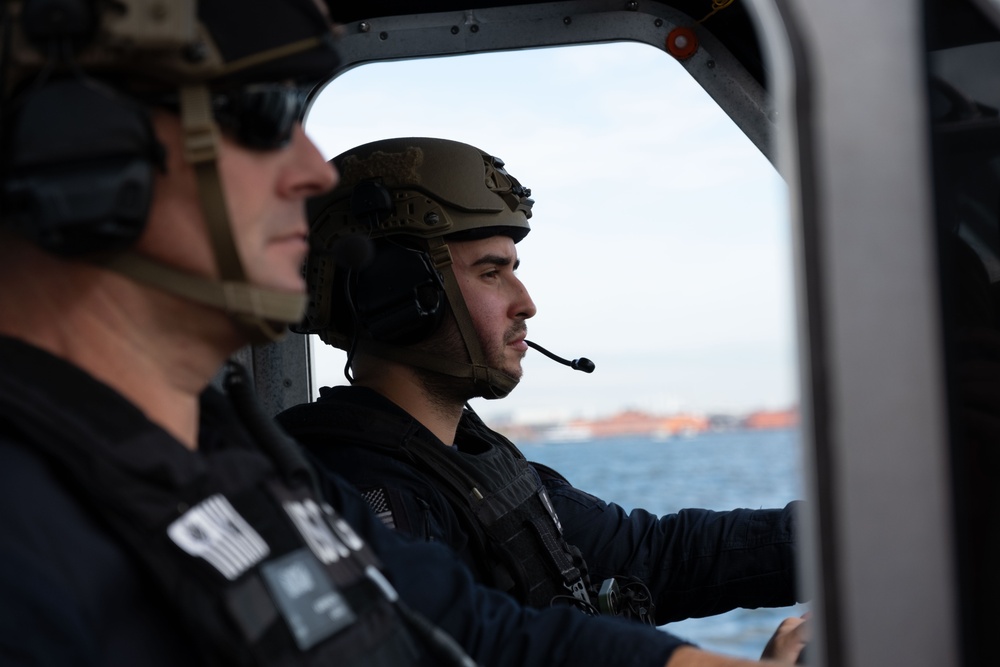 Coast Guard MSST Units Conduct First Annual Roundup for Tactical Training in New York Harbor