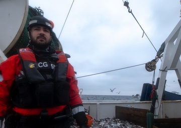 U.S. Coast Guard Cutter Angela McShan Conducts Living Marine Resource Law Enforcement Patrol