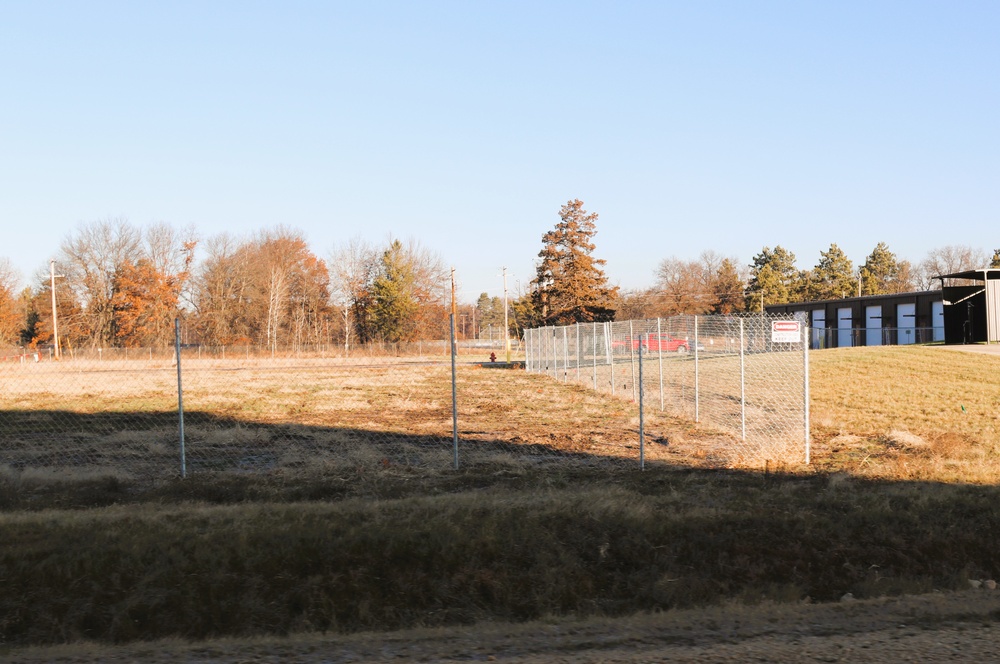 December 2024 construction operations for new 4-story Collective Training Officers Quarters at Fort McCoy