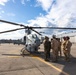 U.S. Marines with HMLA-167 welcome Royal Bahraini Air Force personnel