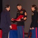 Former Marine Security Guards are awarded by the Sergeant Major of the Marine Corps