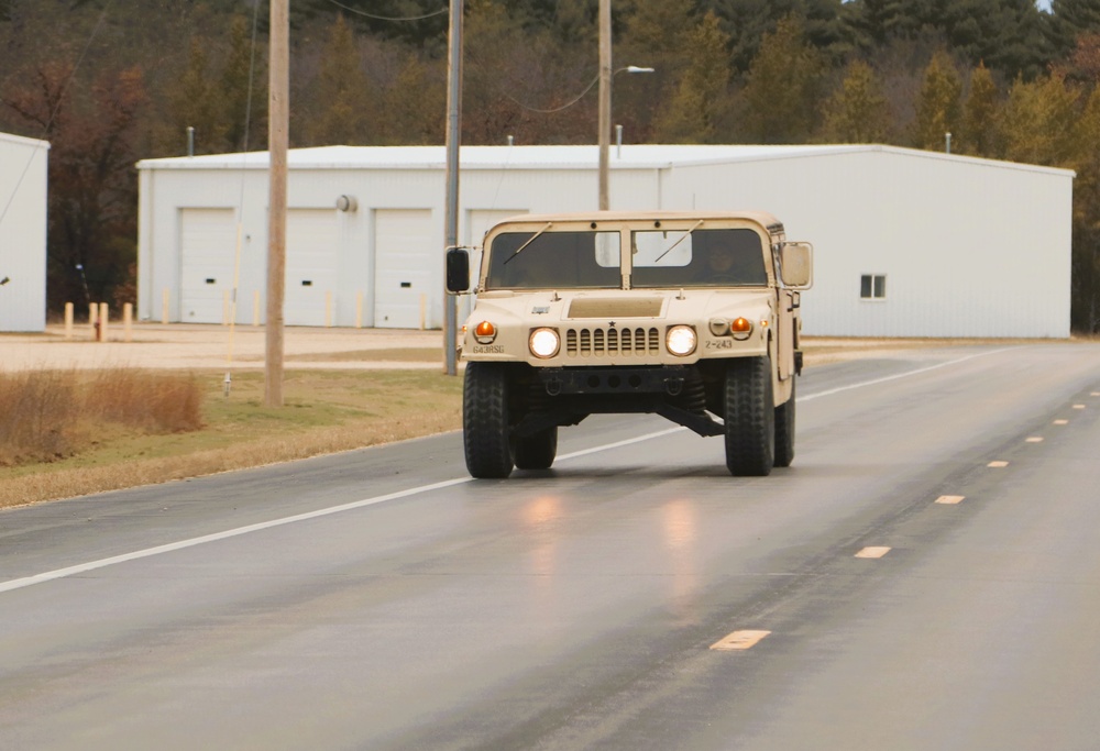 December 2024 training operations at Fort McCoy