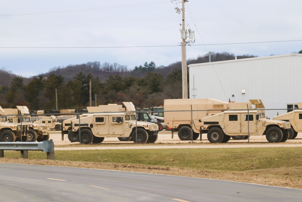 December 2024 training operations at Fort McCoy