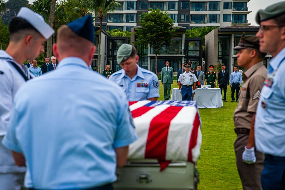 DPAA Recovery Team 24-4VN searches for downed pilot from Vietnam War