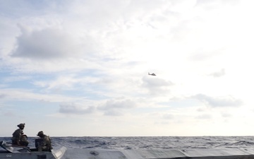 Coast Guard Cutter Venturous crew interdicts LPV near Malpelo Island, Colombia