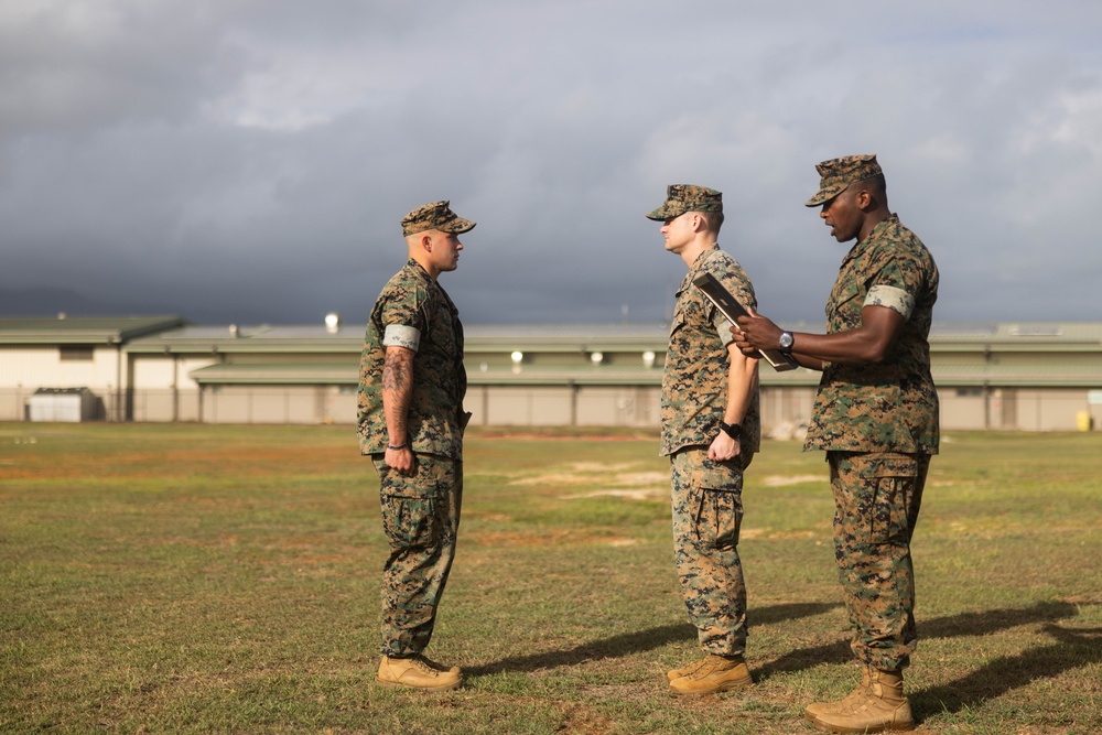 3d LAAB promotes Sgt. Arce after fielding the MADIS