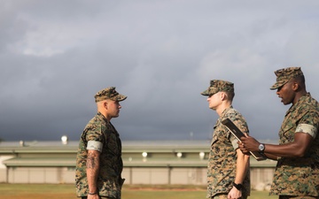 3d LAAB promotes Sgt. Arce after fielding the MADIS