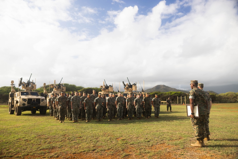 3d LAAB promotes Sgt. Arce after fielding the MADIS