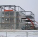 December 2024 construction operations for Fort McCoy East Barracks Project