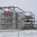 December 2024 construction operations for Fort McCoy East Barracks Project