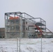 December 2024 construction operations for Fort McCoy East Barracks Project