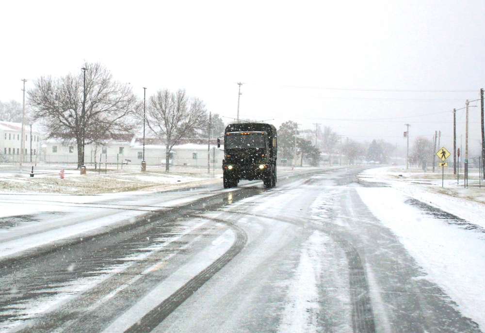 December 2024 training operations at Fort McCoy