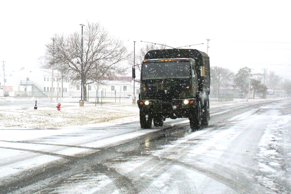 December 2024 training operations at Fort McCoy