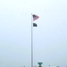 American Flag and Fort McCoy