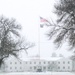 American Flag and Fort McCoy