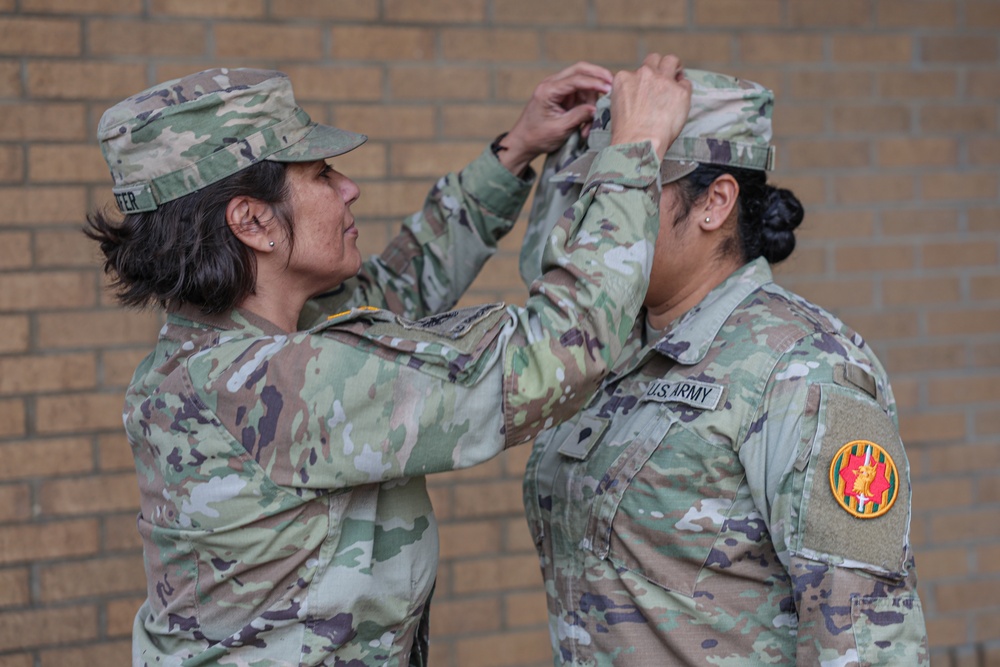 Cpt. Andrew Quintero Award Ceremony and Pfc. Valenzuela Promotion Ceremony