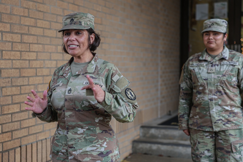 Cpt. Andrew Quintero Award Ceremony and Pfc. Valenzuela Promotion Ceremony