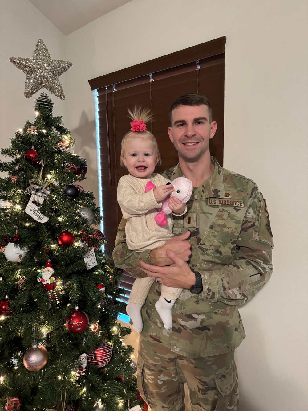 Airmen from the 182nd Airlift Wing Lift Spirits During Holiday Season