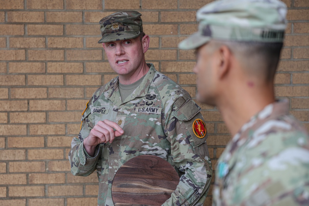 Cpt. Andrew Quintero Award Ceremony and Pfc. Valenzuela Promotion Ceremony