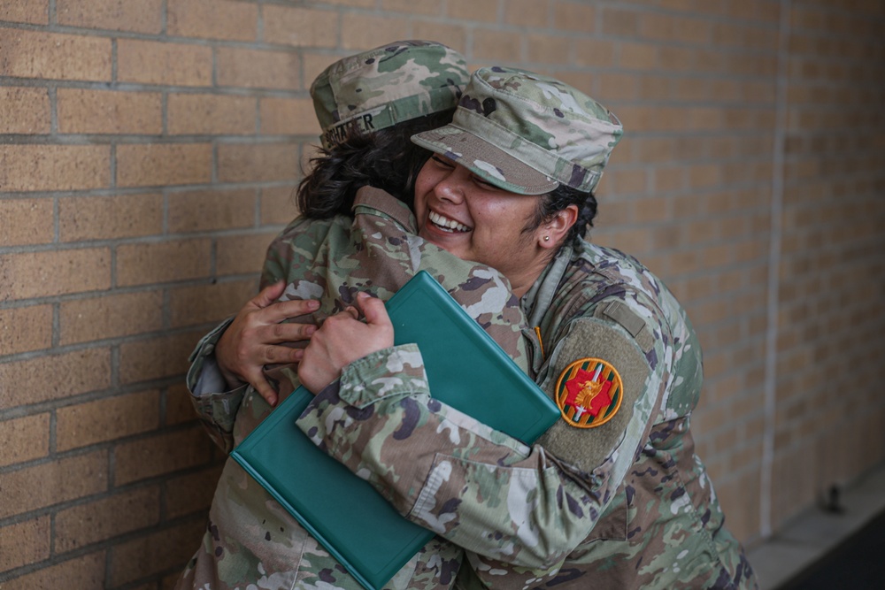 Cpt. Andrew Quintero Award Ceremony and Pfc. Valenzuela Promotion Ceremony