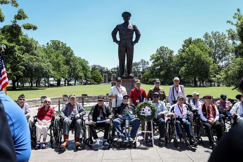 Members of the 1st Infantry Division Celebrate 80 Years Since DDay