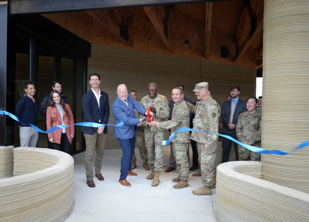 Texas Military Department Unveils 3D-Printed Innovation Center at Camp Mabry