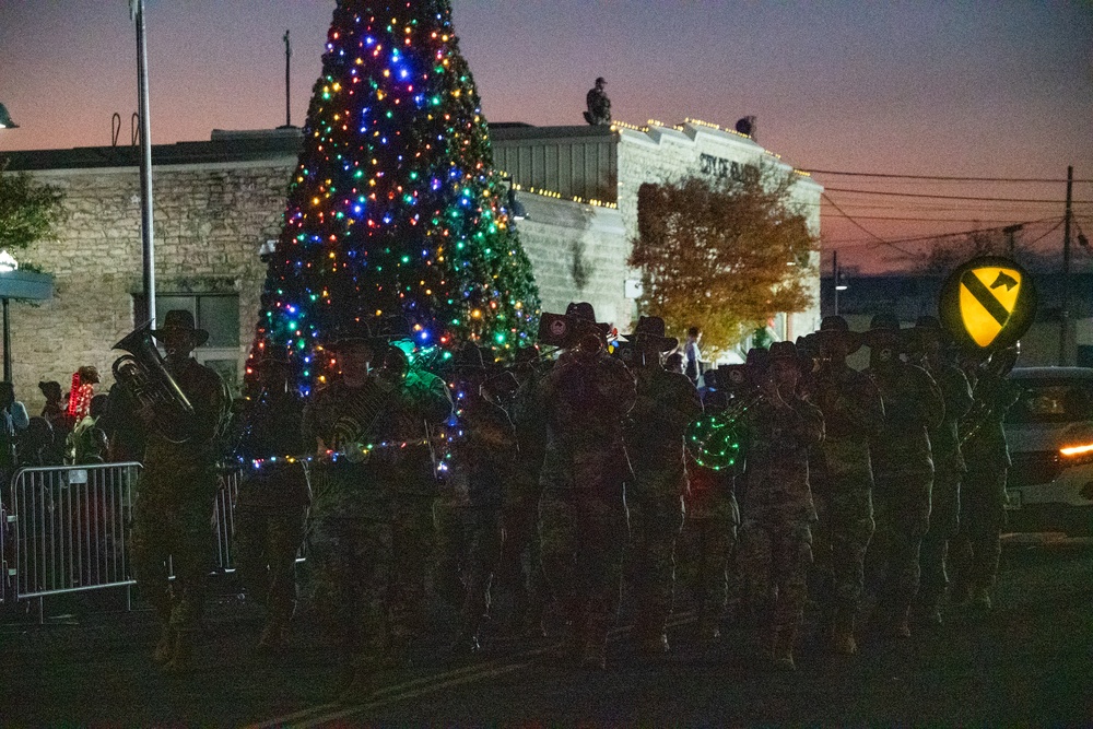 1st Cavalry Division participates in Killeen Christmas Parade