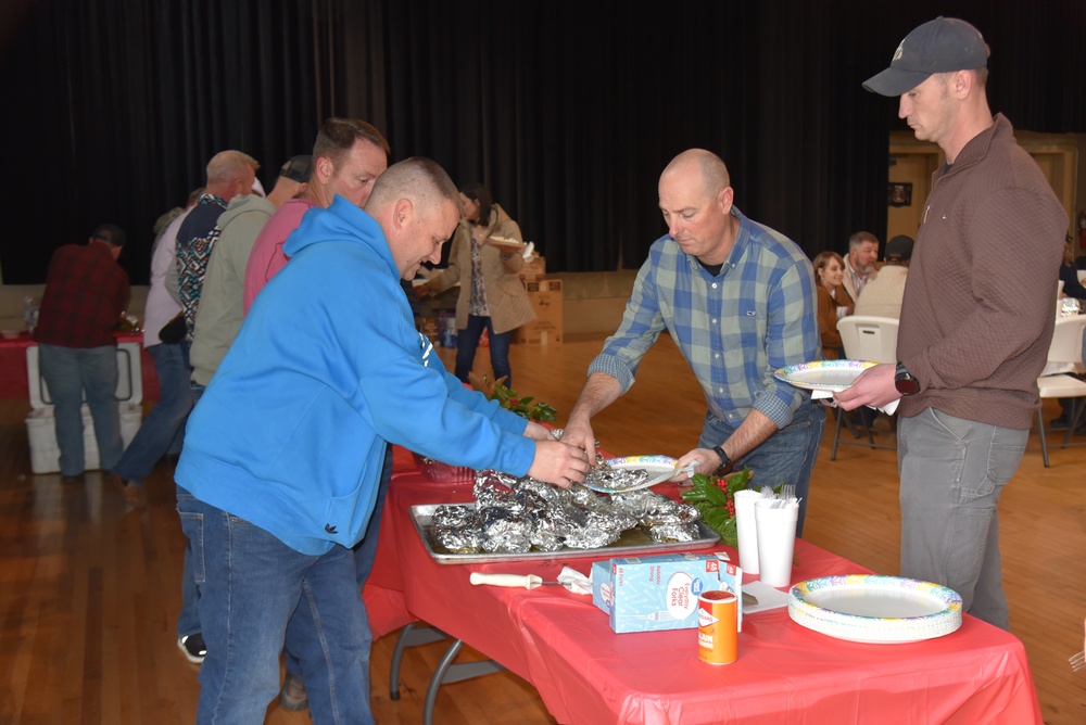 1-98th CAV holds 50th Annual Rib Cook at Historic National Guard Armory