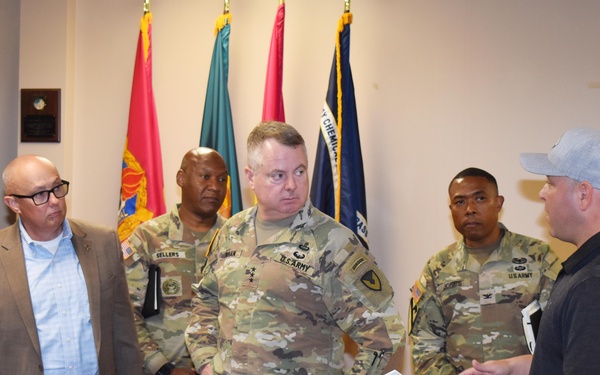 New Capabilities, Old Relationships. General Visits the Blue Grass Army Depot