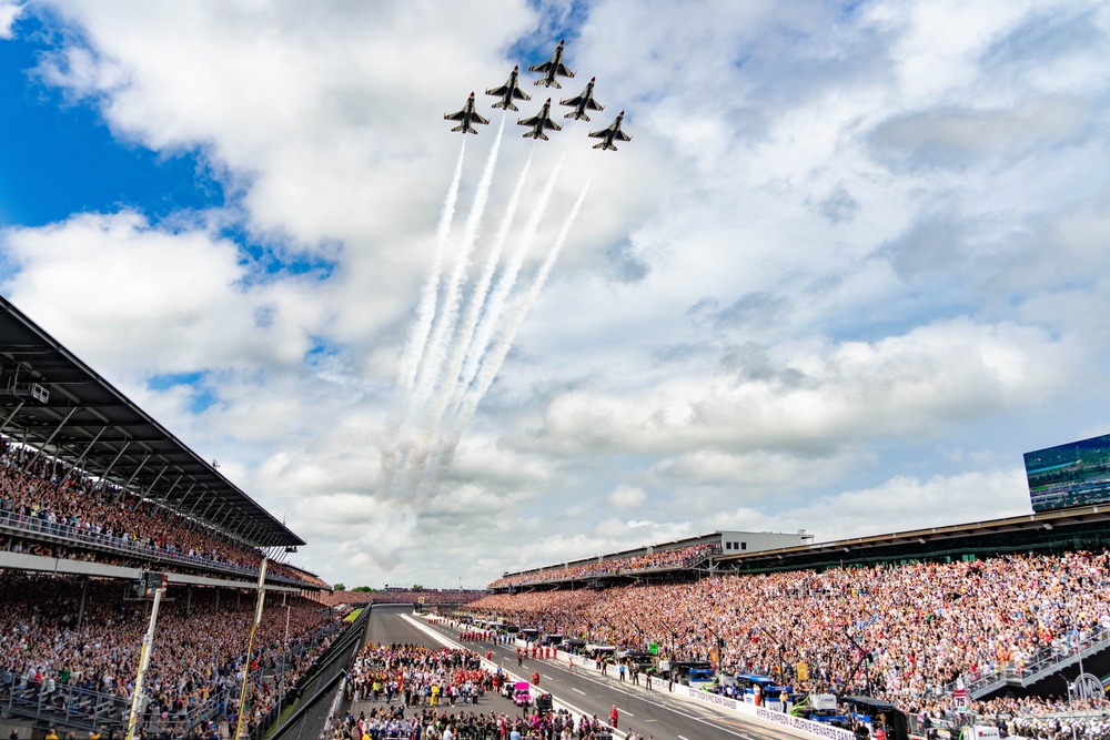 Thunderbirds bring the thunder to the Indy 500