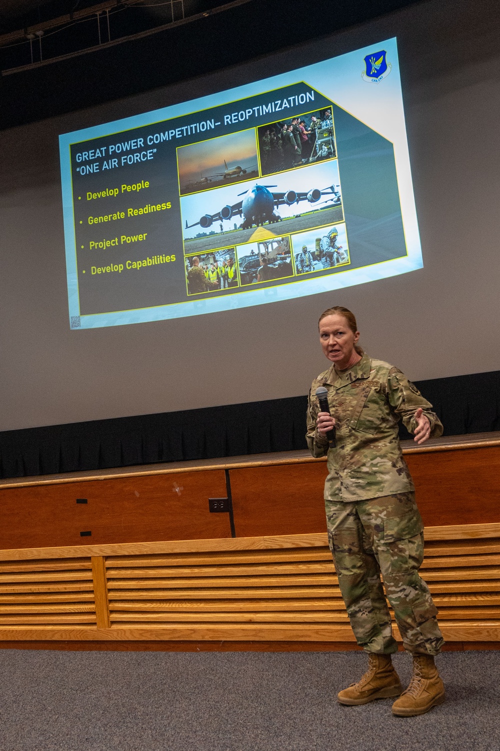 305th Air Mobility Wing Commander's Call